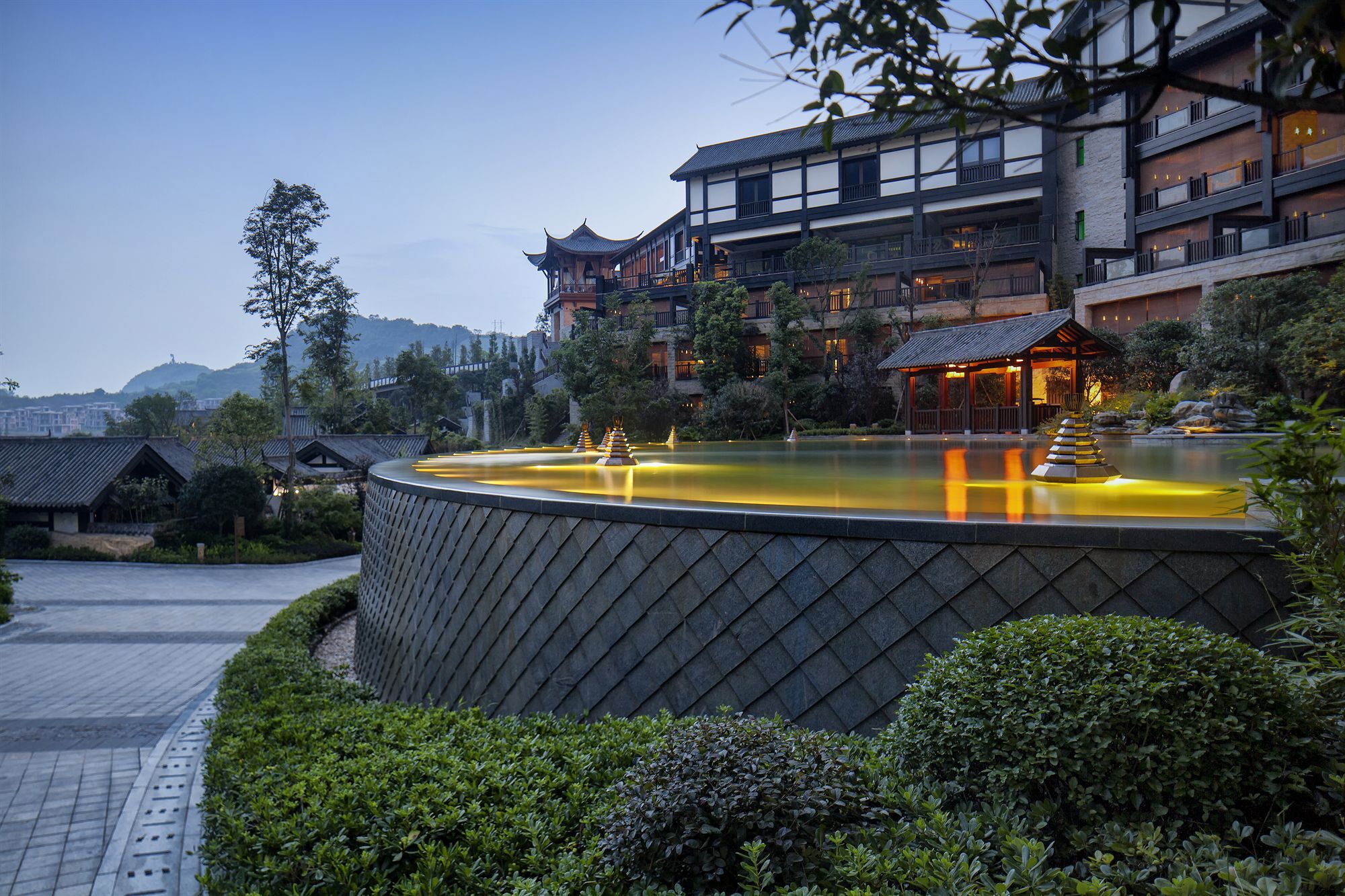 Hotel Banyan Tree Chongqing Beibei Extérieur photo