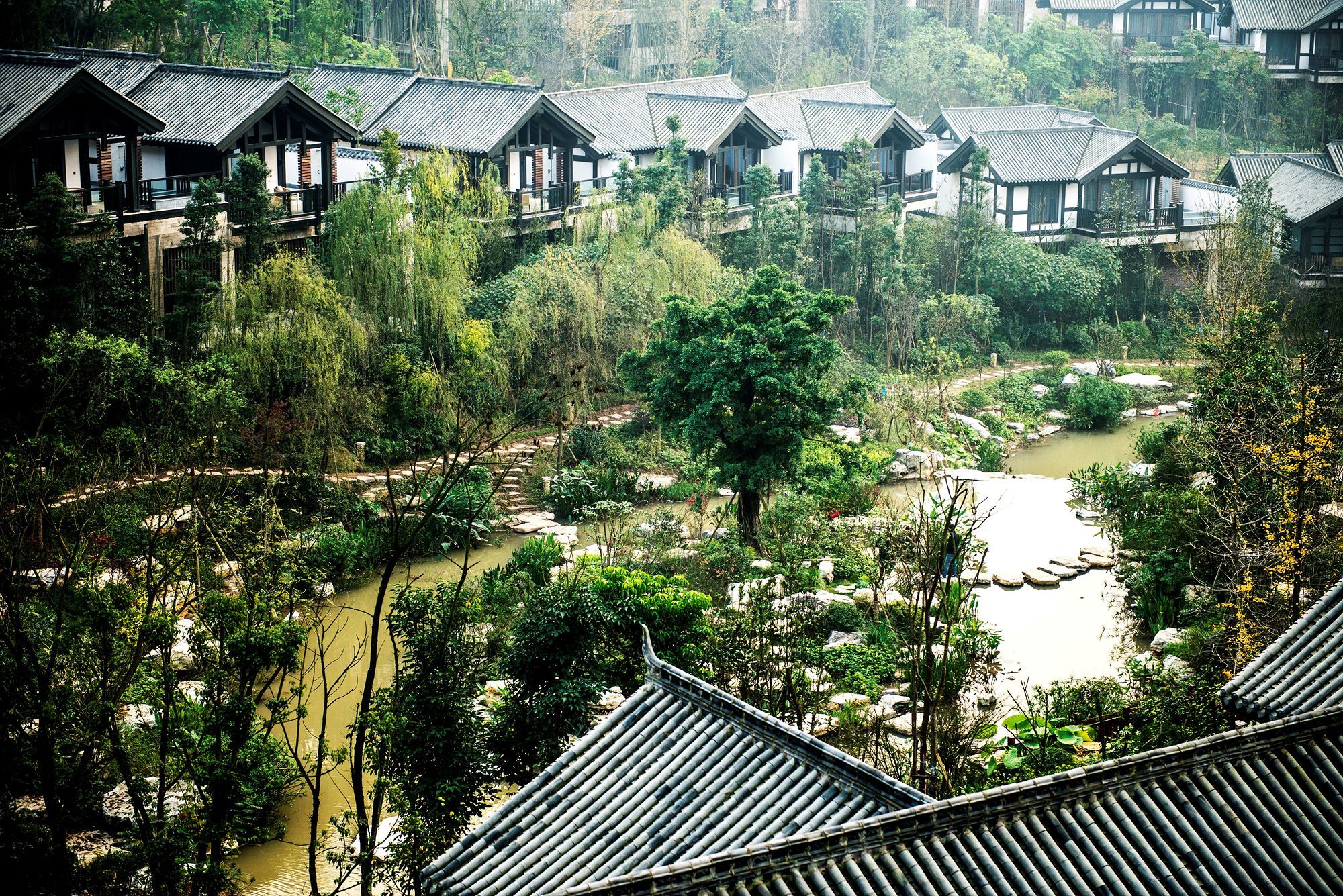 Hotel Banyan Tree Chongqing Beibei Extérieur photo