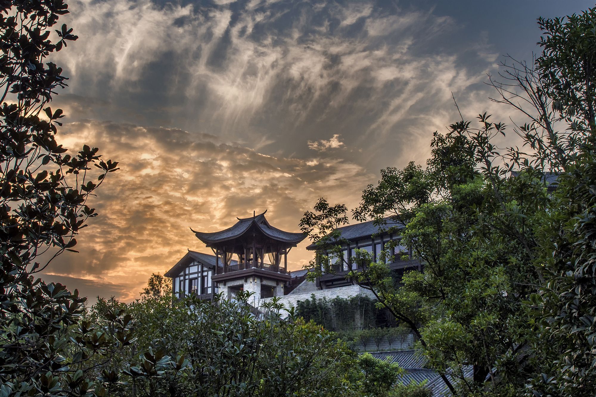 Hotel Banyan Tree Chongqing Beibei Extérieur photo